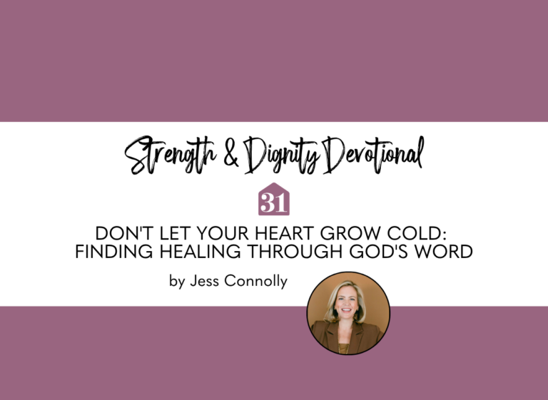 Learn how Psalm 32 teaches us to process pain, confess to God, and find healing instead of letting our hearts grow cold.