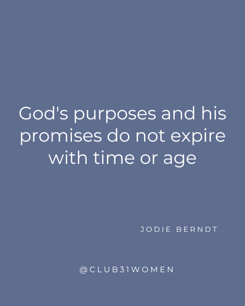 Moses was 80 when God called him to his greatest purpose. Your most fruitful years are still ahead — and Scripture promises it.