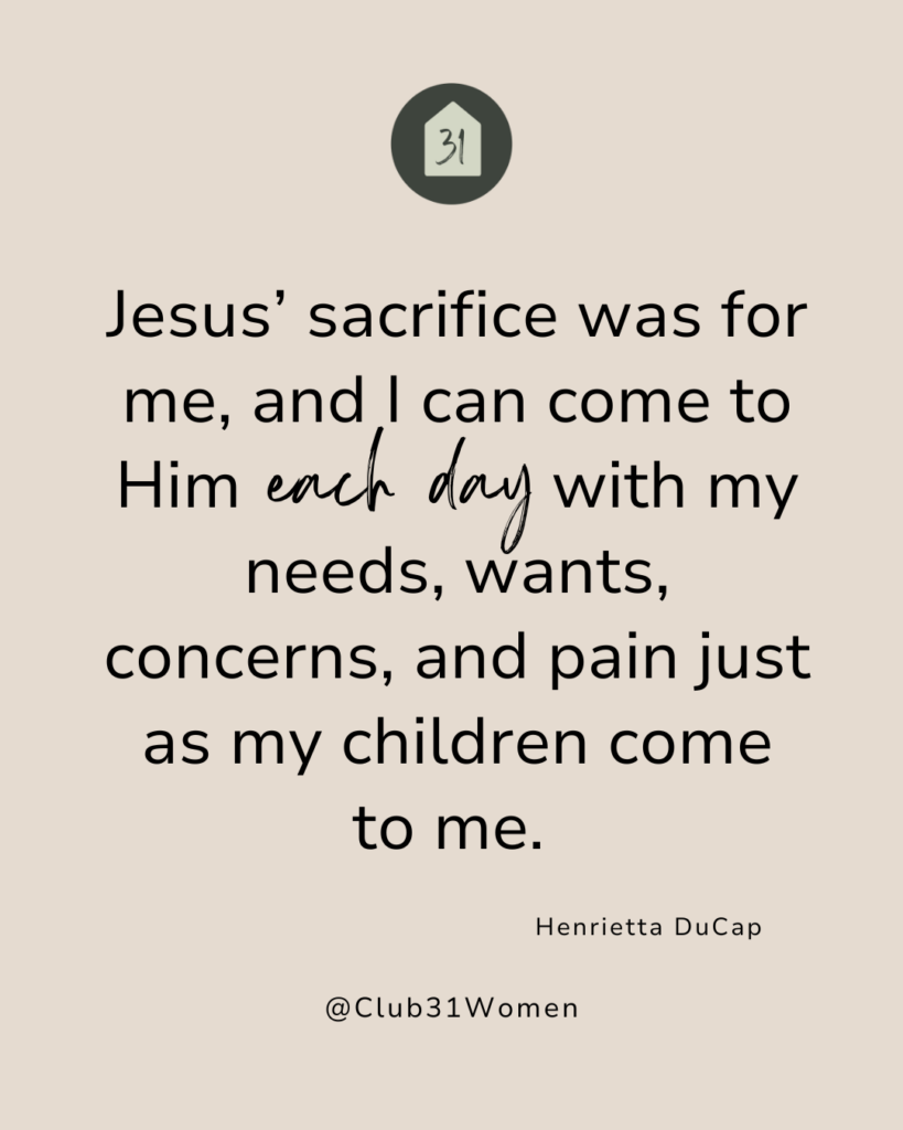 A devotional for Christian moms connecting communion, nursing, and motherhood to reflect on Jesus' sacrifice and daily reliance on God.