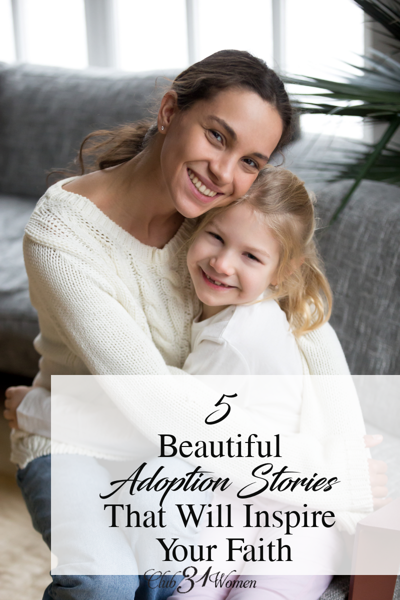 “Adoption” is more than just the legal paperwork that changes names and birth certificates. Check out this list of inspiring adoption stories. via @Club31Women