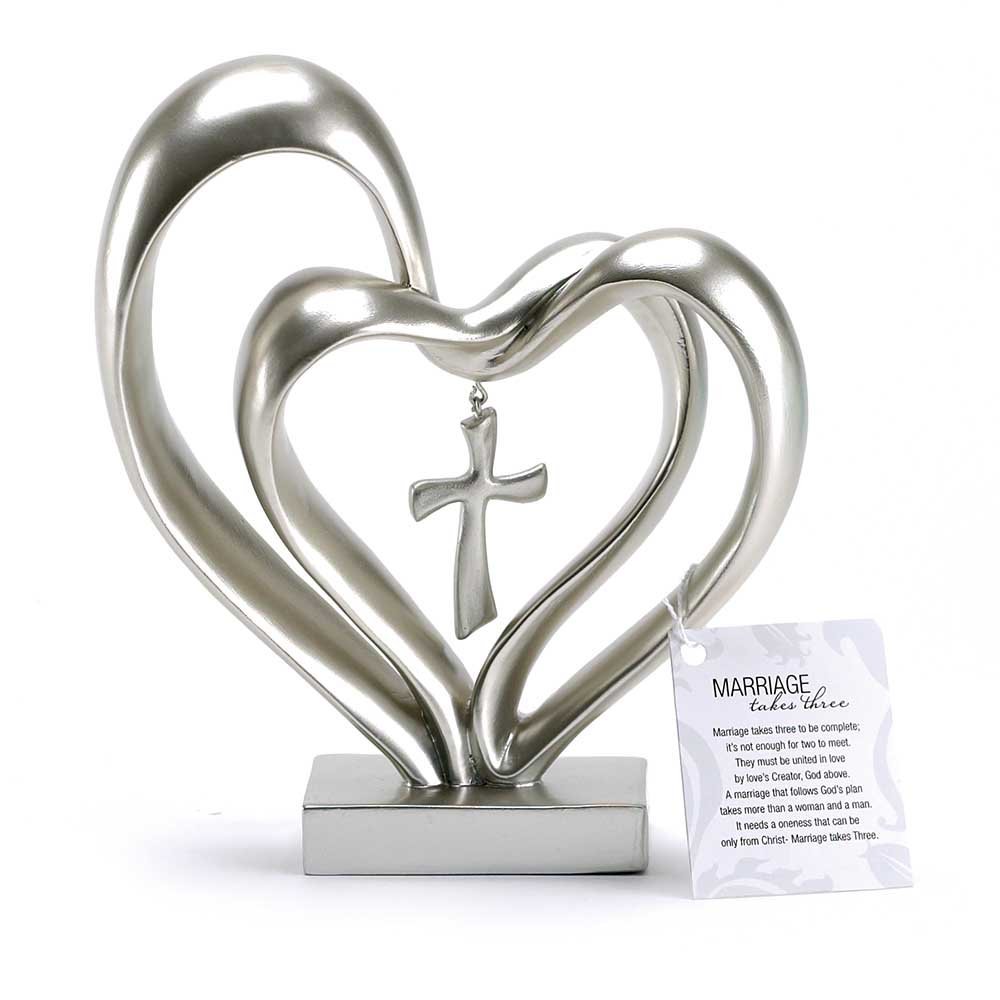 Blessed Cross Christian Couple Metal Wall Art Steel Sign – hgnjewels1