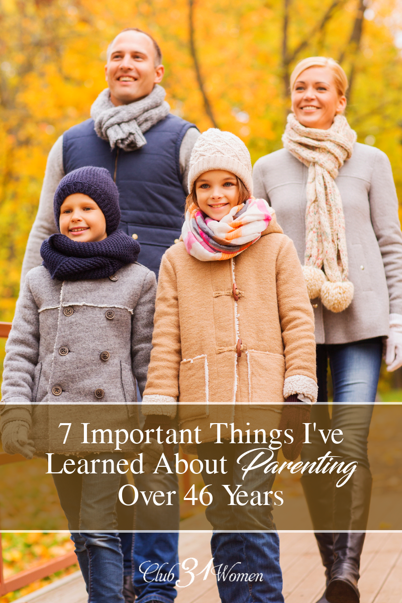 Parenting can feel so overhwelming when you're in the thick of it. Here are some encouraging ways you can make a difference in the life of your children. via @Club31Women