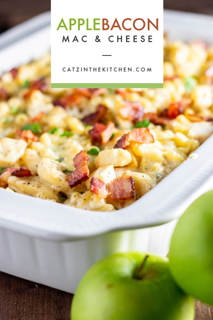 Apple Bacon Mac and Cheese