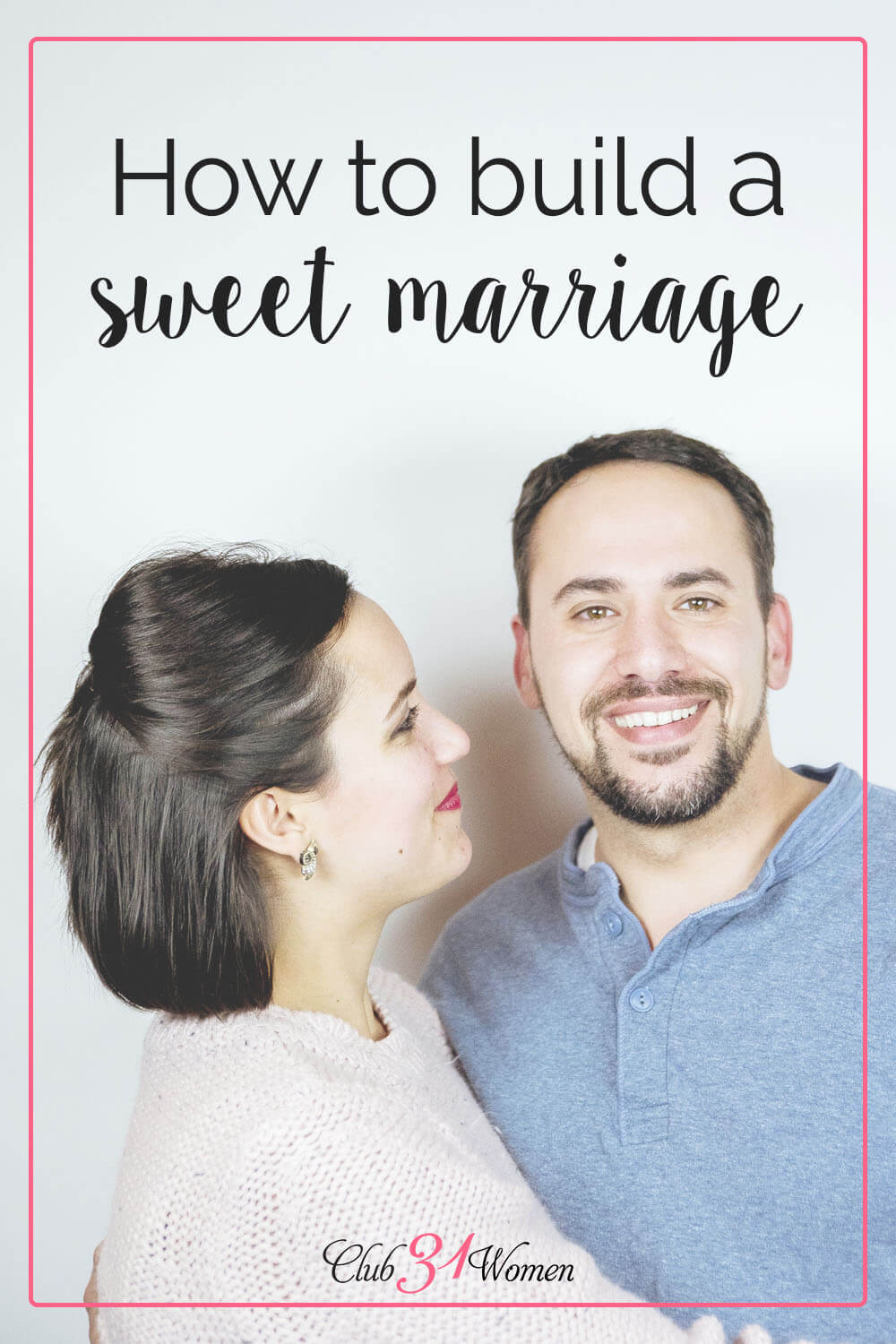 Would you like to build a sweet marriage? No matter where your relationship is at, here is a simple, but powerful way you can start right now! via @Club31Women