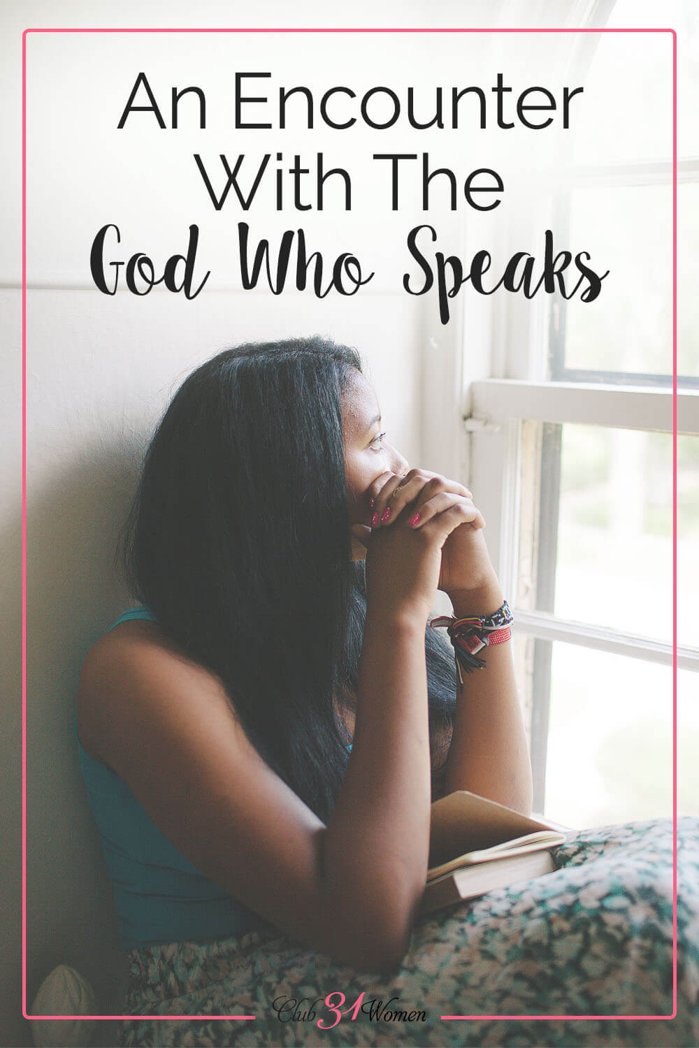 Sometimes having an encounter with God isn't loud and obvious. Most of the time it's subtle and quiet. We need to listen to hear Him speak. via @Club31Women