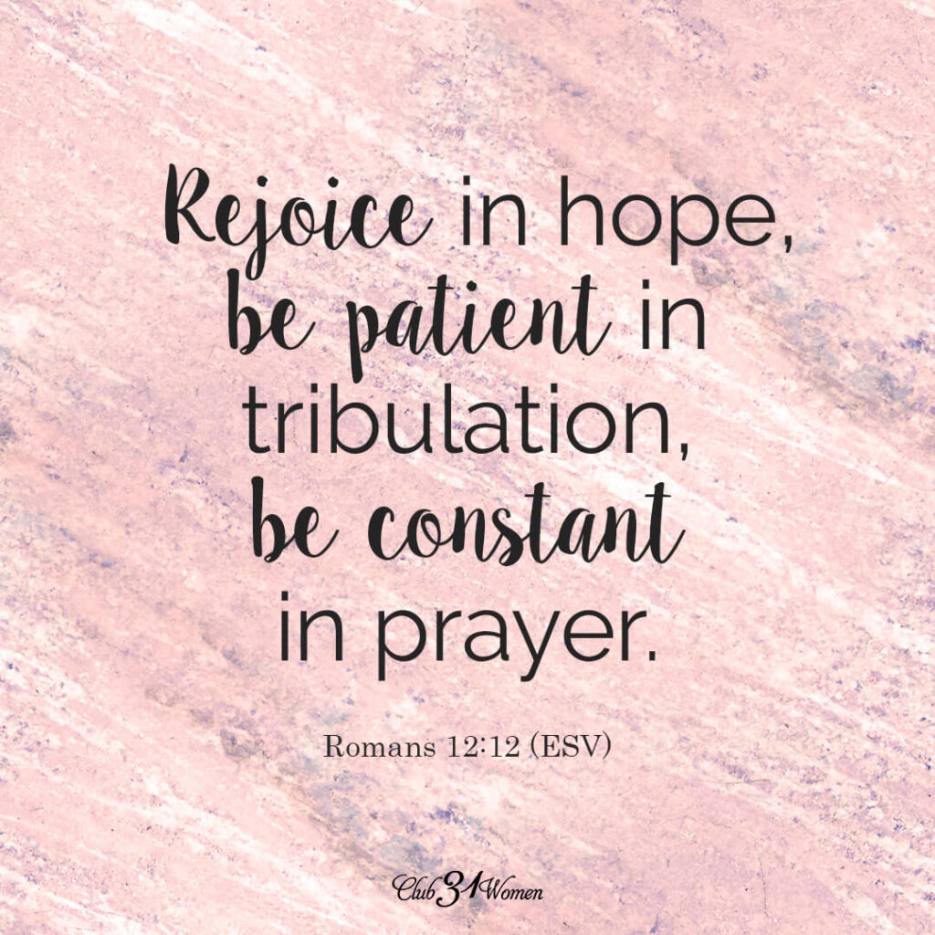 How to Rejoice in Hope - Club31Women