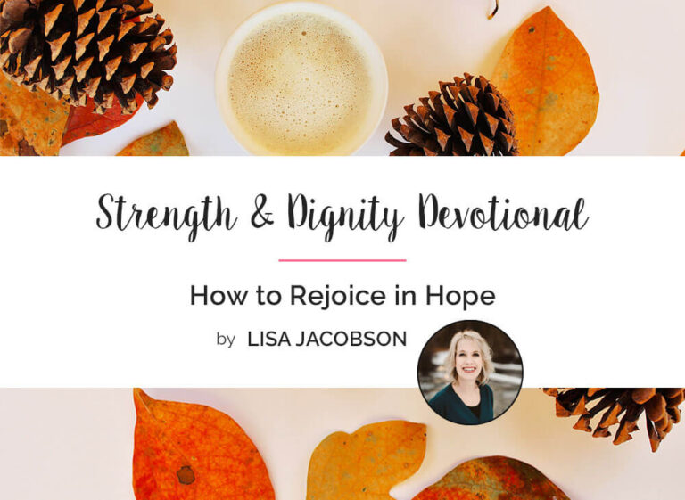 How to Rejoice in Hope
