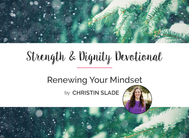 Renewing Your Mindset for the Future