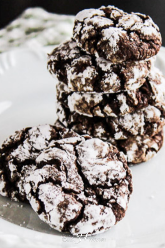 Fudgy Cappuccino Crinkles