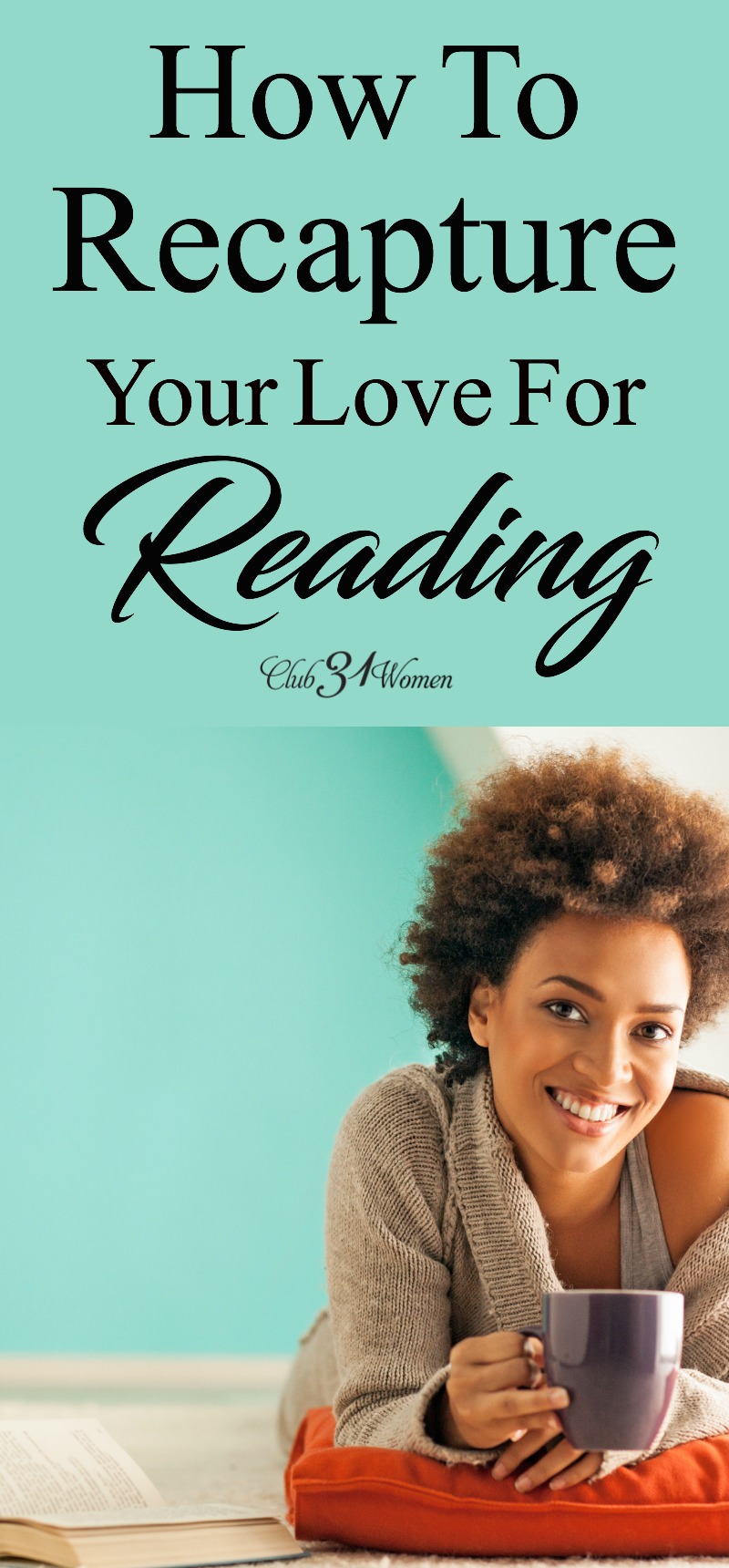 Reading can be difficult to come by as life continues to get busy and seasons change. But how can we keep reading a priority in our lives? via @Club31Women