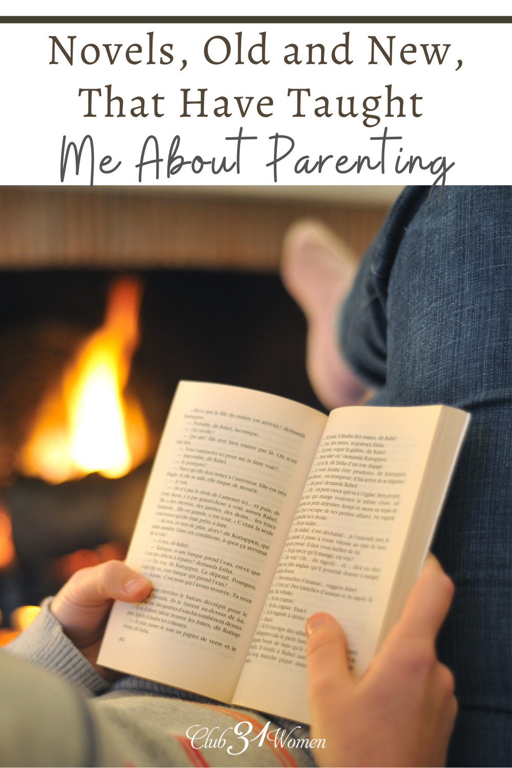 Have you ever read a novel or a novel series that just inspired you as a parent? Well you definitely should check these out! via @Club31Women