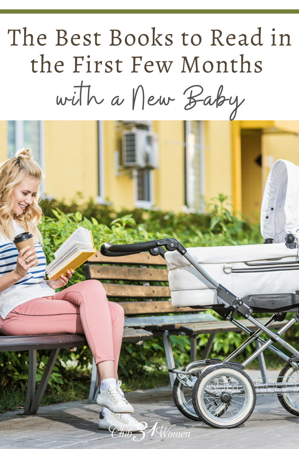 Life with a new baby can be overwhelming but also require slowing down as you recover and care for your newborn. Here are some books to help! via @Club31Women