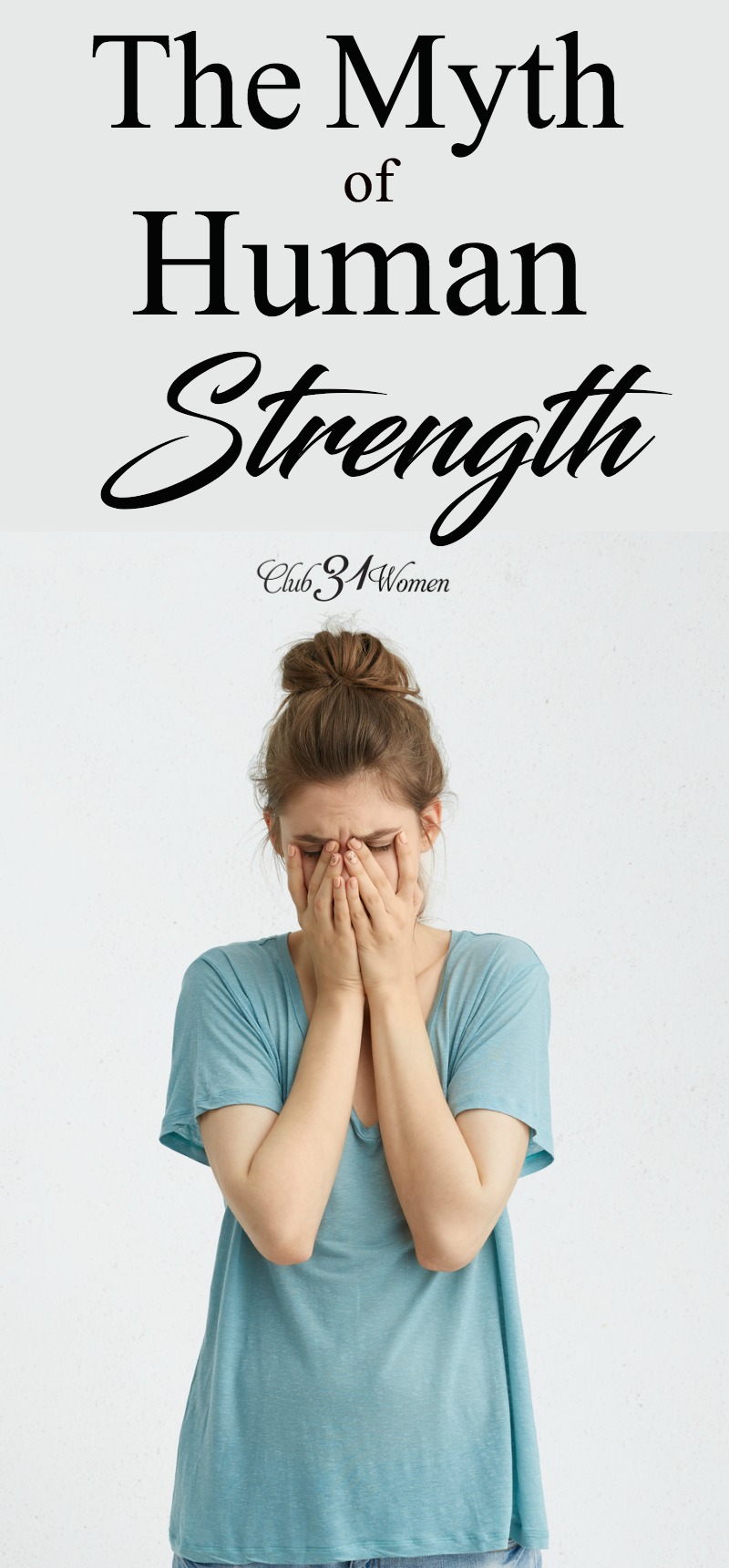 What happens when we admit that we are weak? That we can only rely on and walk in His strength for His glory? This is our greatest access to Him. via @Club31Women