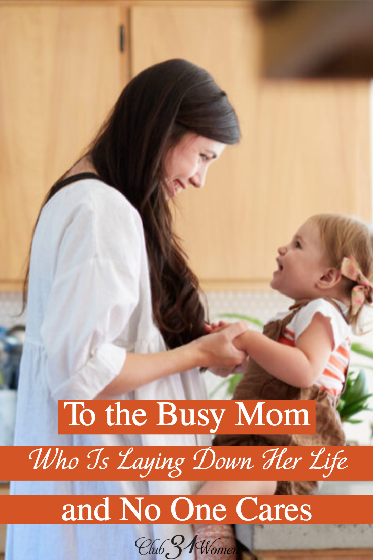 A busy mom sets aside her schedule to serve but it doesn't go the way she envisioned, is she serving her child or herself? And other tough questions... via @Club31Women