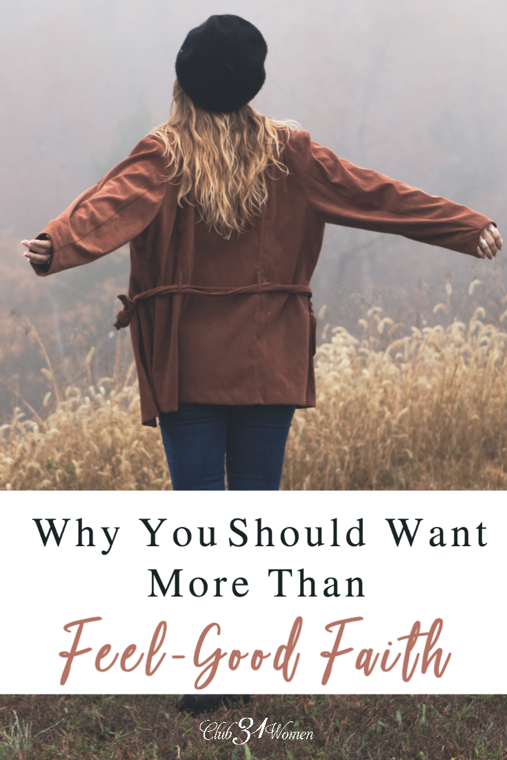 The message of faith many teachers present today lacks the power of the gospel. What if I told you there is much more. A deeper, richer life in Christ. via @Club31Women