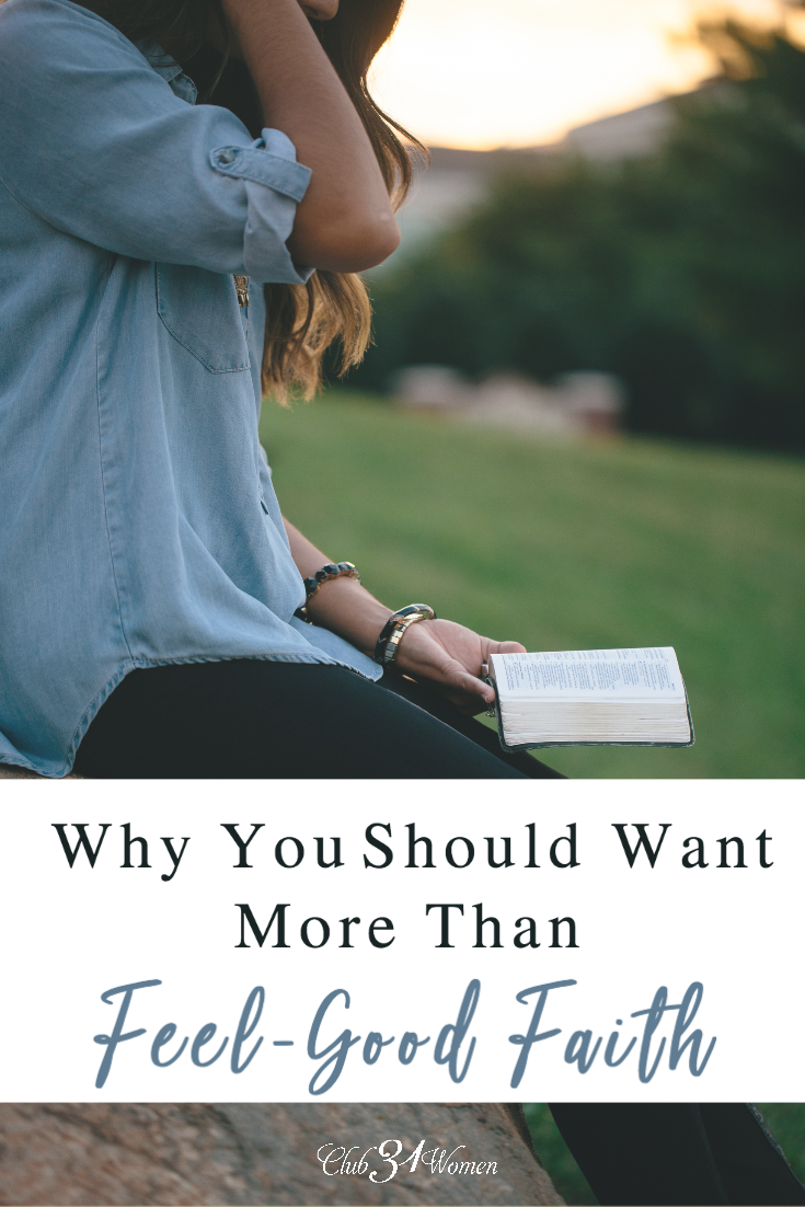 The message of faith many teachers present today lacks the power of the gospel. What if I told you there is much more. A deeper, richer life in Christ. via @Club31Women