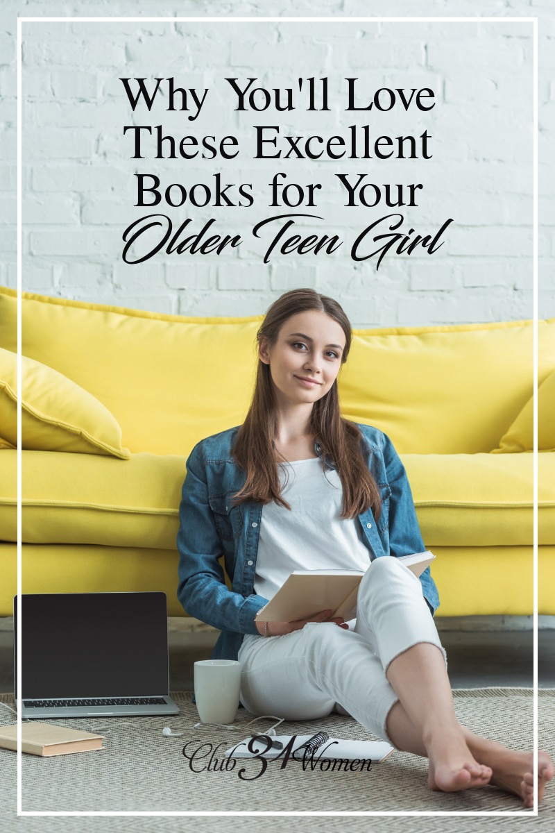 If you have an older teen girl who reads every possible second, I’d recommend the following titles as excellent choices to add to her reading list. via @Club31Women